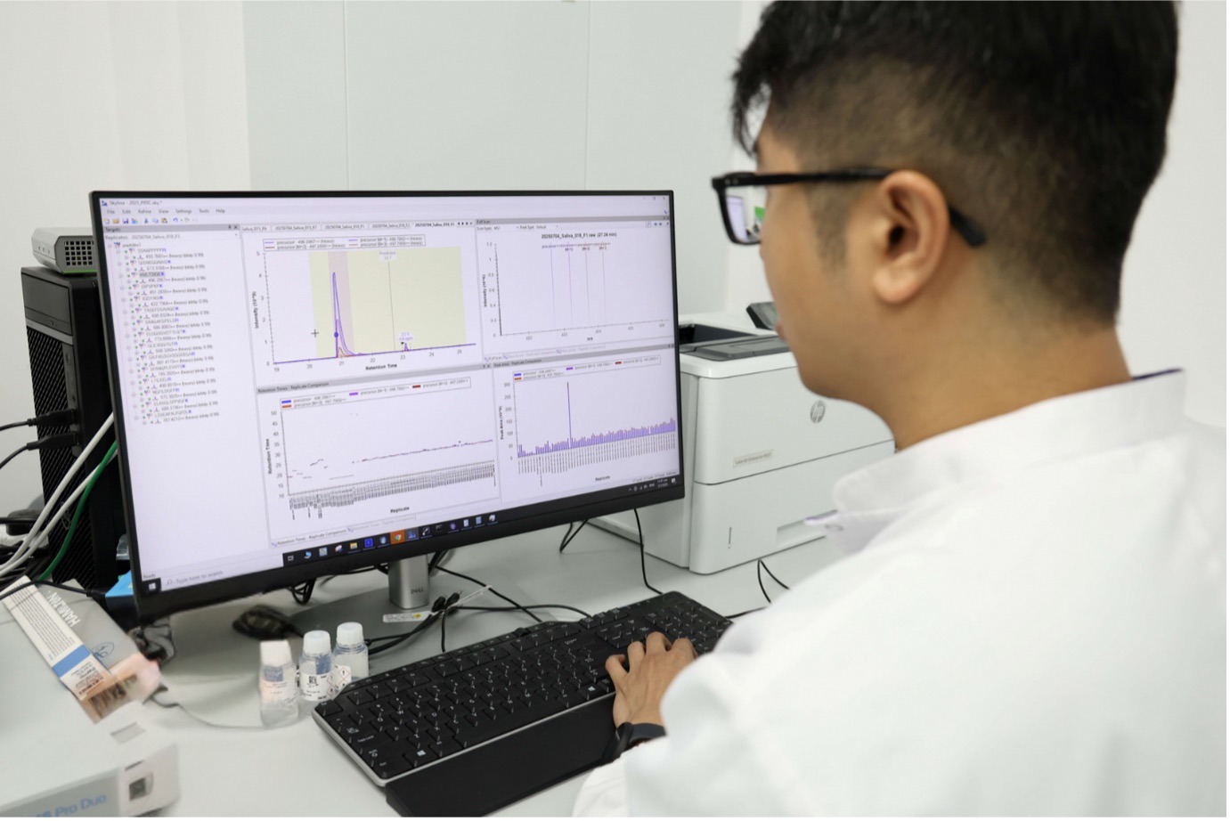 forensic investigations at the FIRST lab