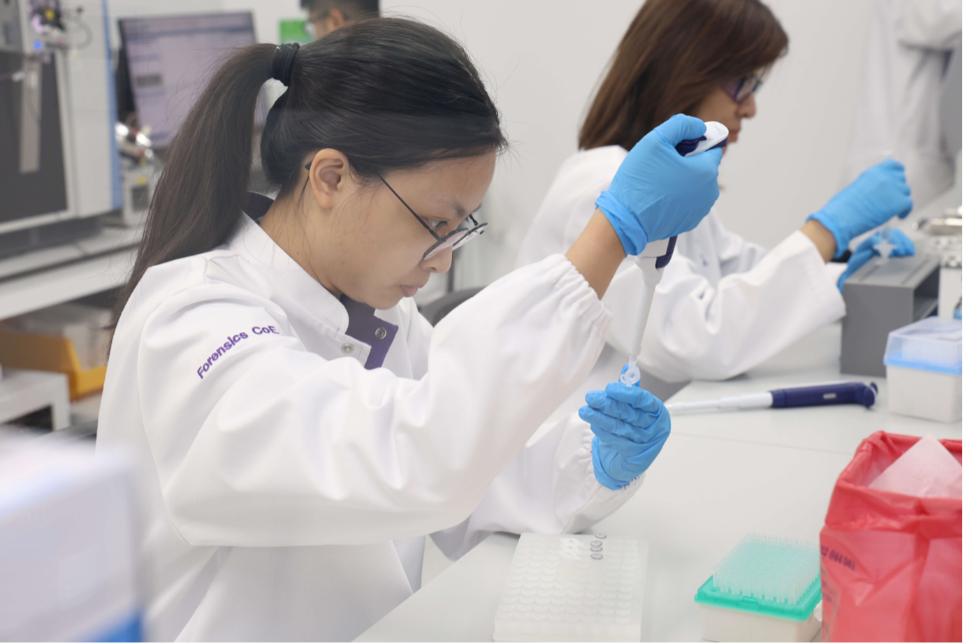 forensic investigations at the FIRST lab